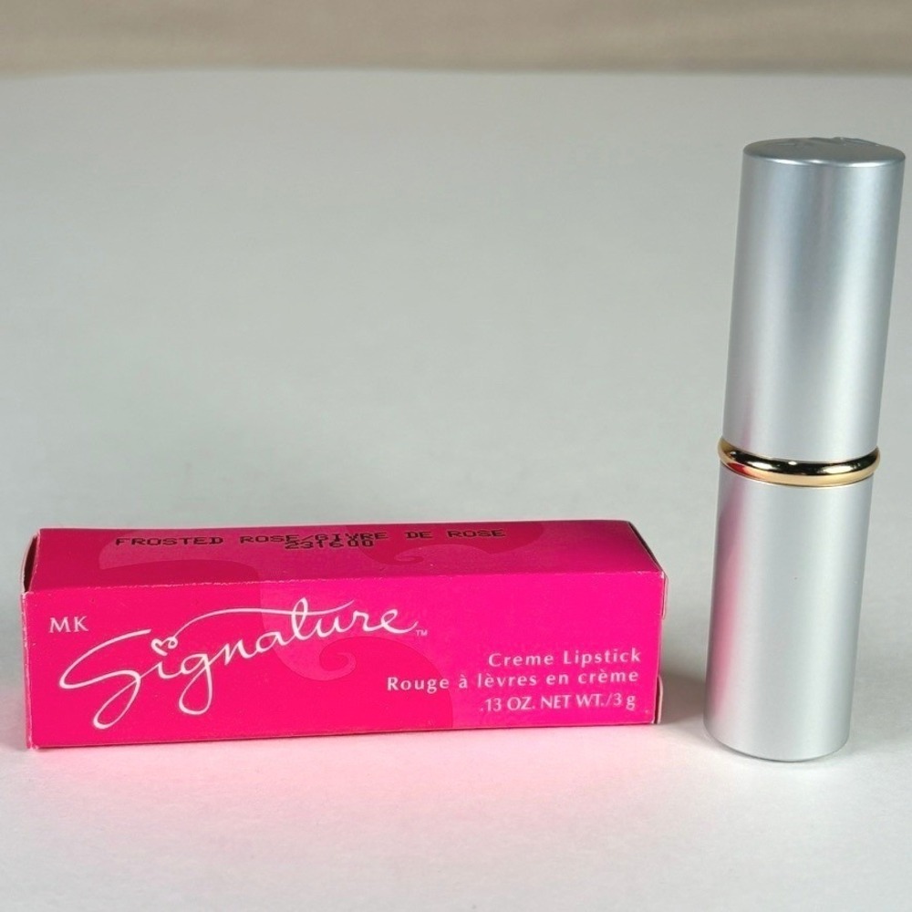 NEW Mary Kay FROSTED ROSE MK Signature Creme Lipstick 231600 NOS .13 oz
